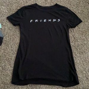 Black Extra Small FRIENDS T-Shirt